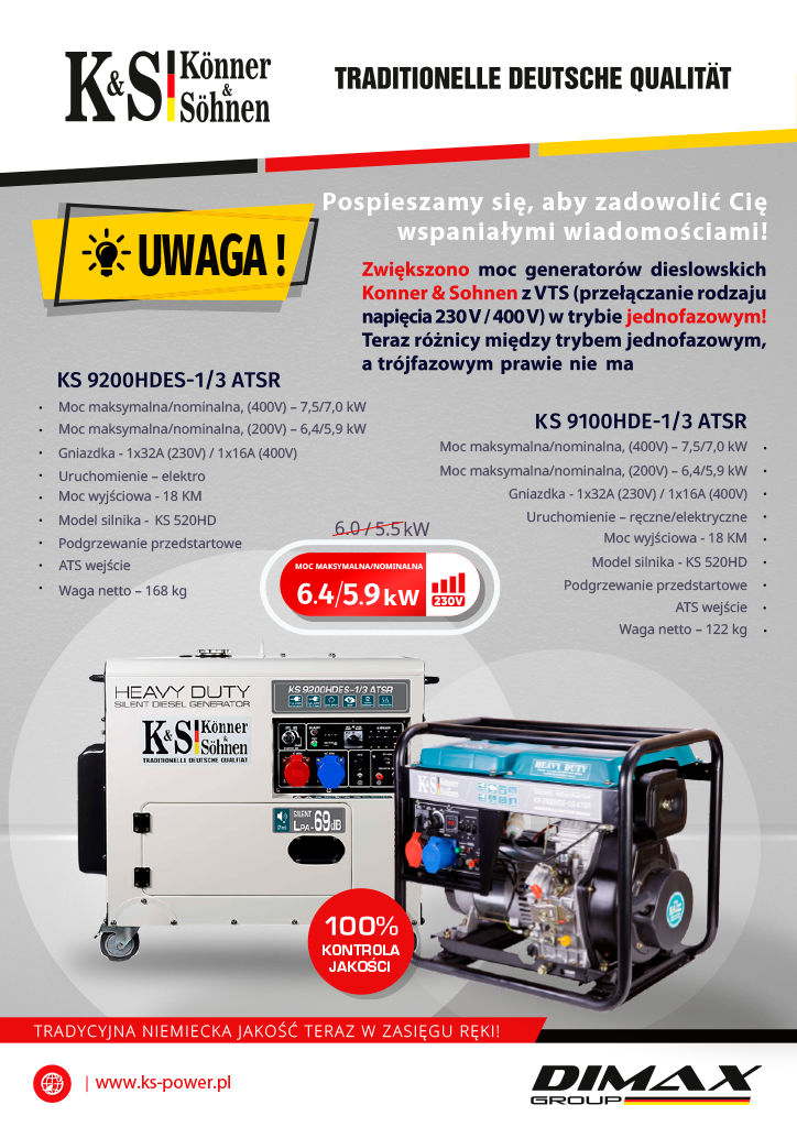 Tradycyjna niemiecka jakość teraz w zasięgu ręki!