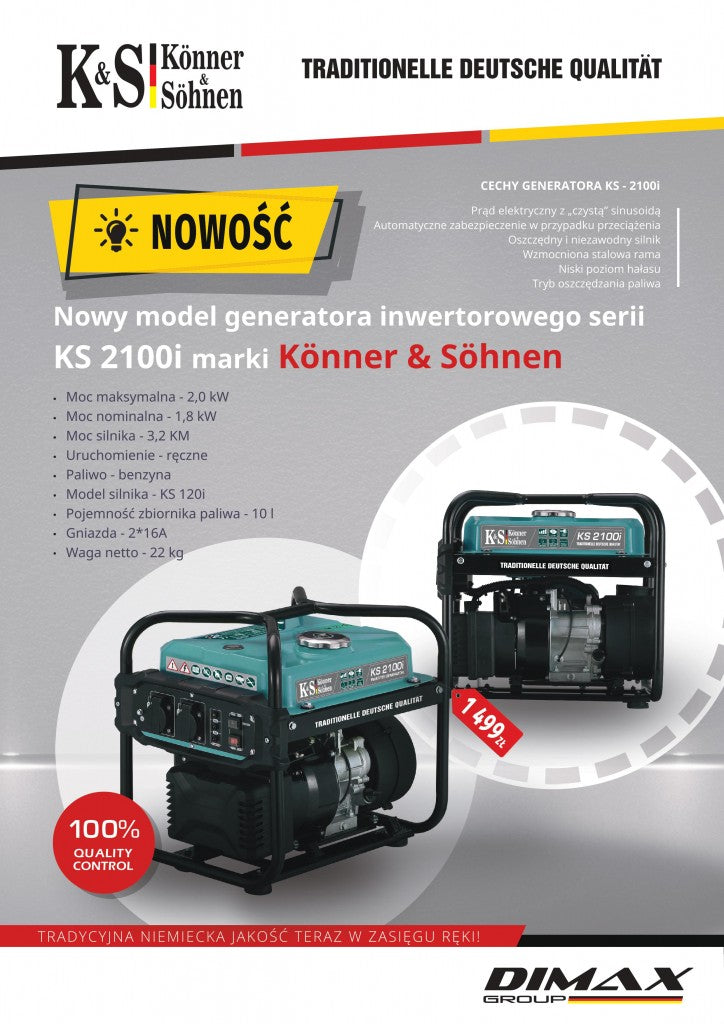 Nowy model generatora inwertorowego!