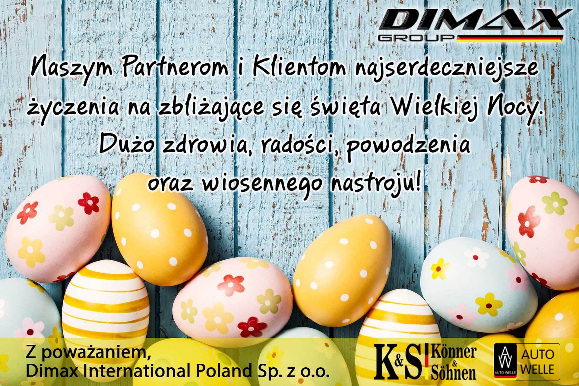 Happy Easter from Dimax!!