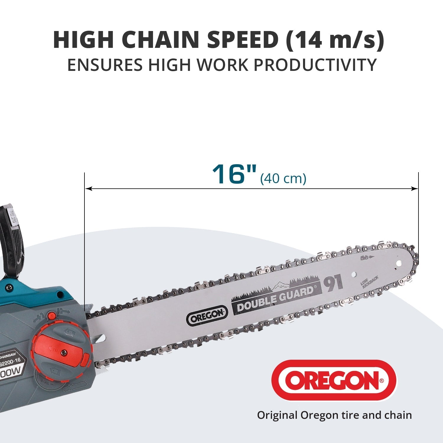 Electric chainsaw KS CS2200-16