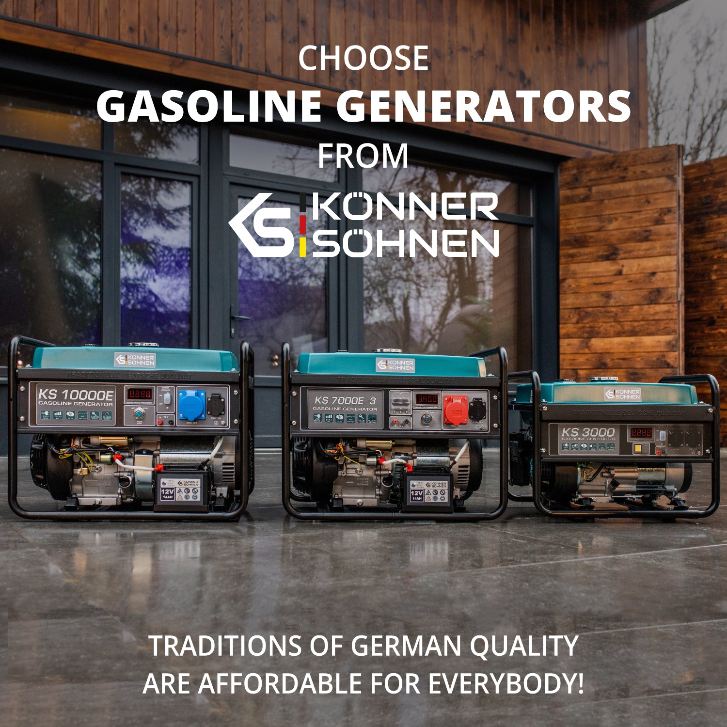 Gasoline generator "Könner & Söhnen" KS 2900