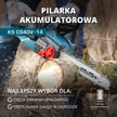 Bezprzewodowa piła łańcuchowa KS CS40V-14 thumbnail