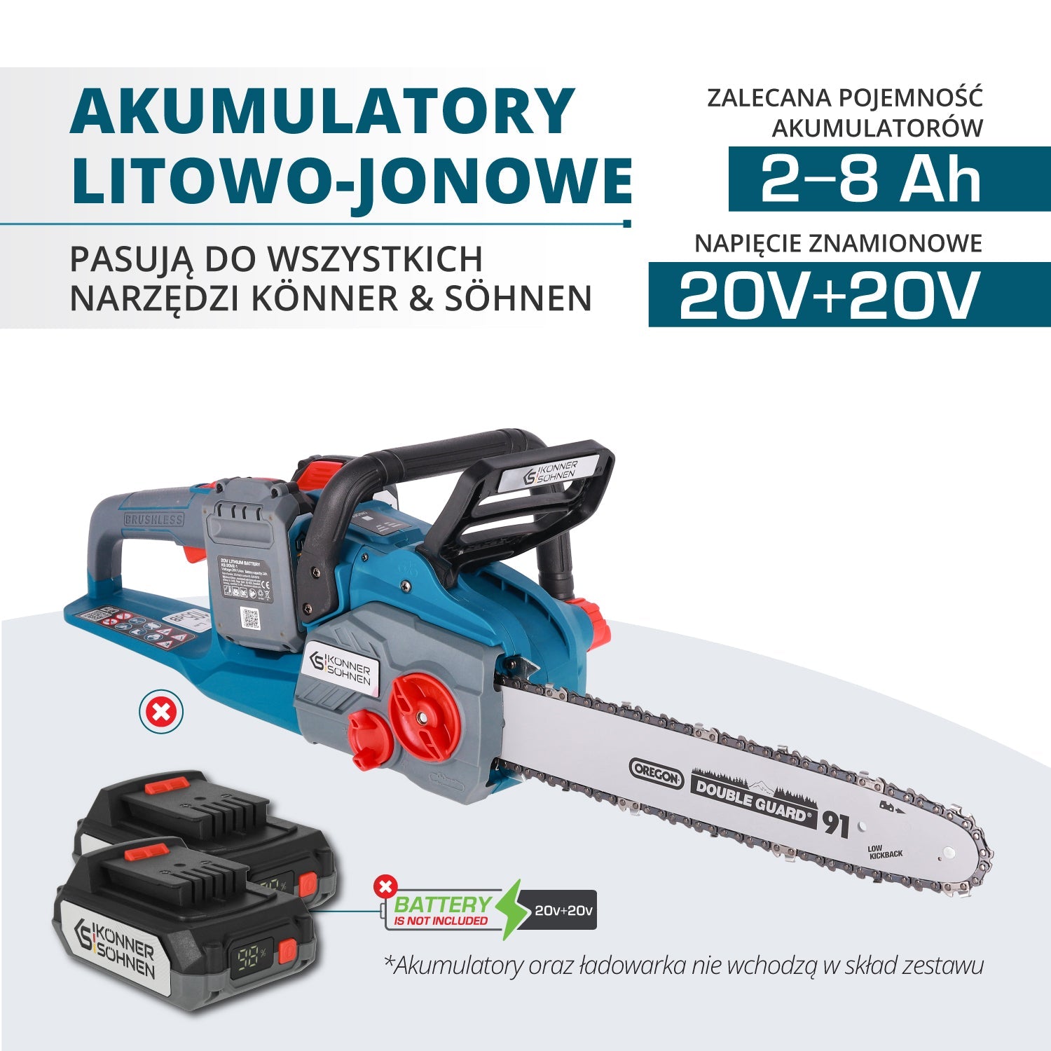 Bezprzewodowa piła łańcuchowa KS CS40V-14