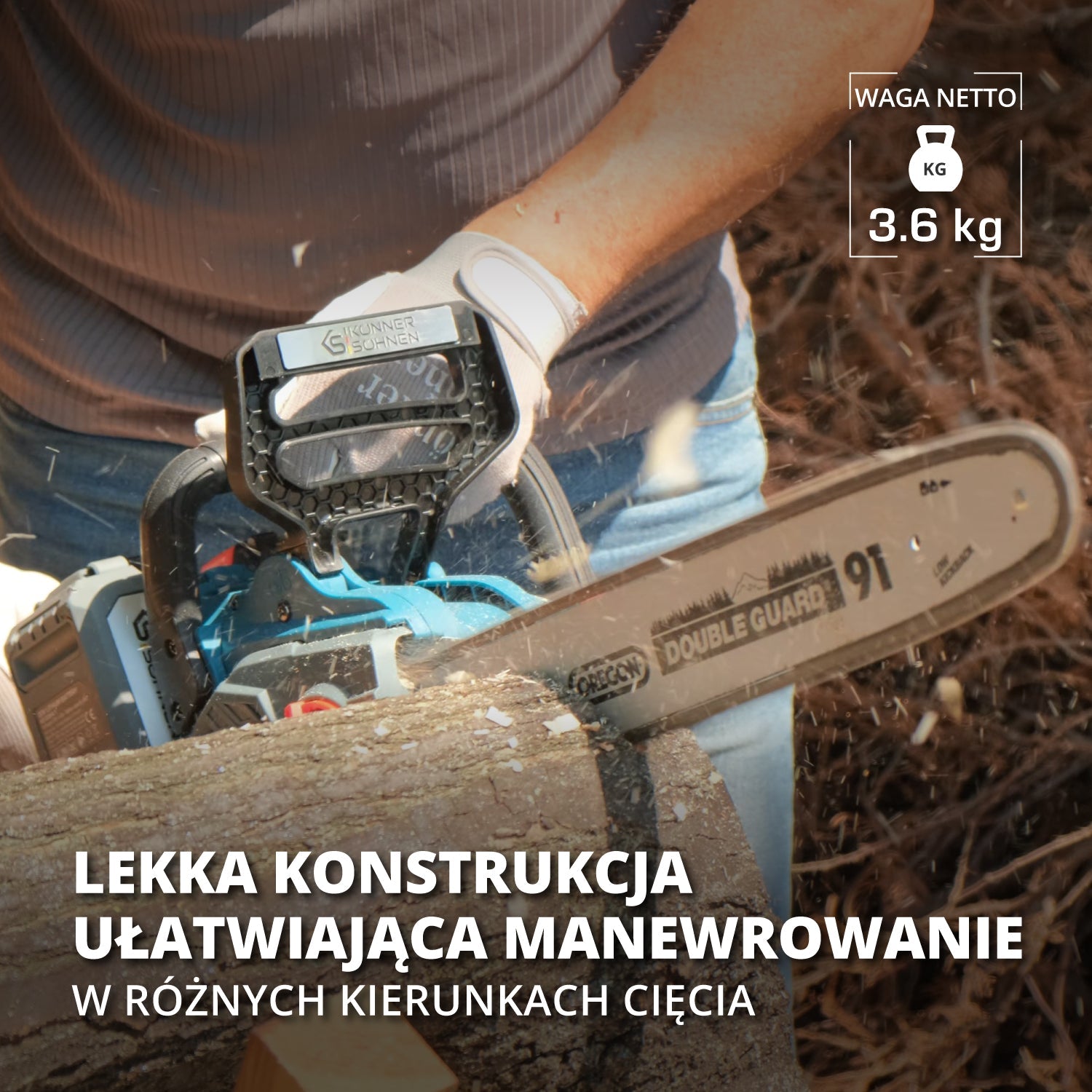 Bezprzewodowa piła łańcuchowa KS CS40V-14