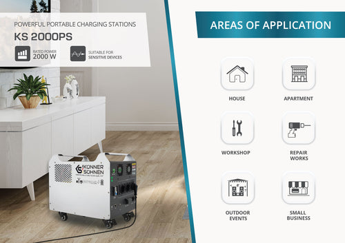 Powerful power stations KS 2000PS
