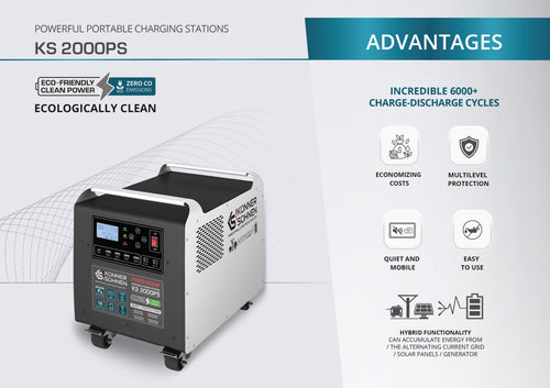 Powerful power stations KS 2000PS